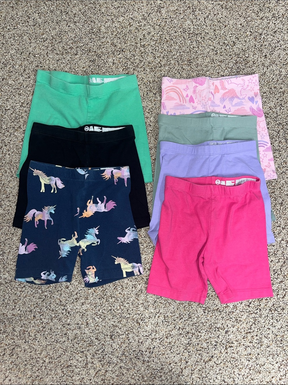 ⭐️3/$20 wonder nation Girls' Bike Shorts Bundle